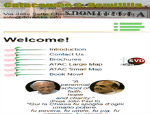 Tablet Screenshot of domitilla.info